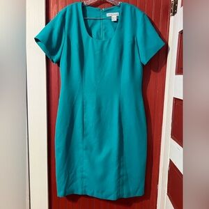 Stephanie Andrews Vintage Dress,  w/ Sleeves, Knee length, US 14